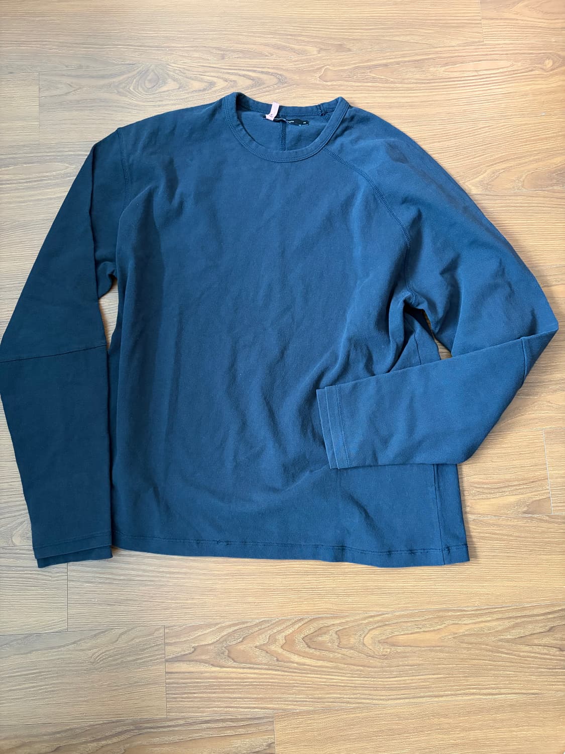 해칭룸 Double Sleeve Tee Blue Charcoal 3사이즈 상품이미지3
