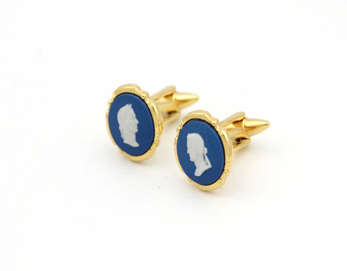 웨지우드 A+등급 남자 명품 커프스 제스퍼 상품이미지3