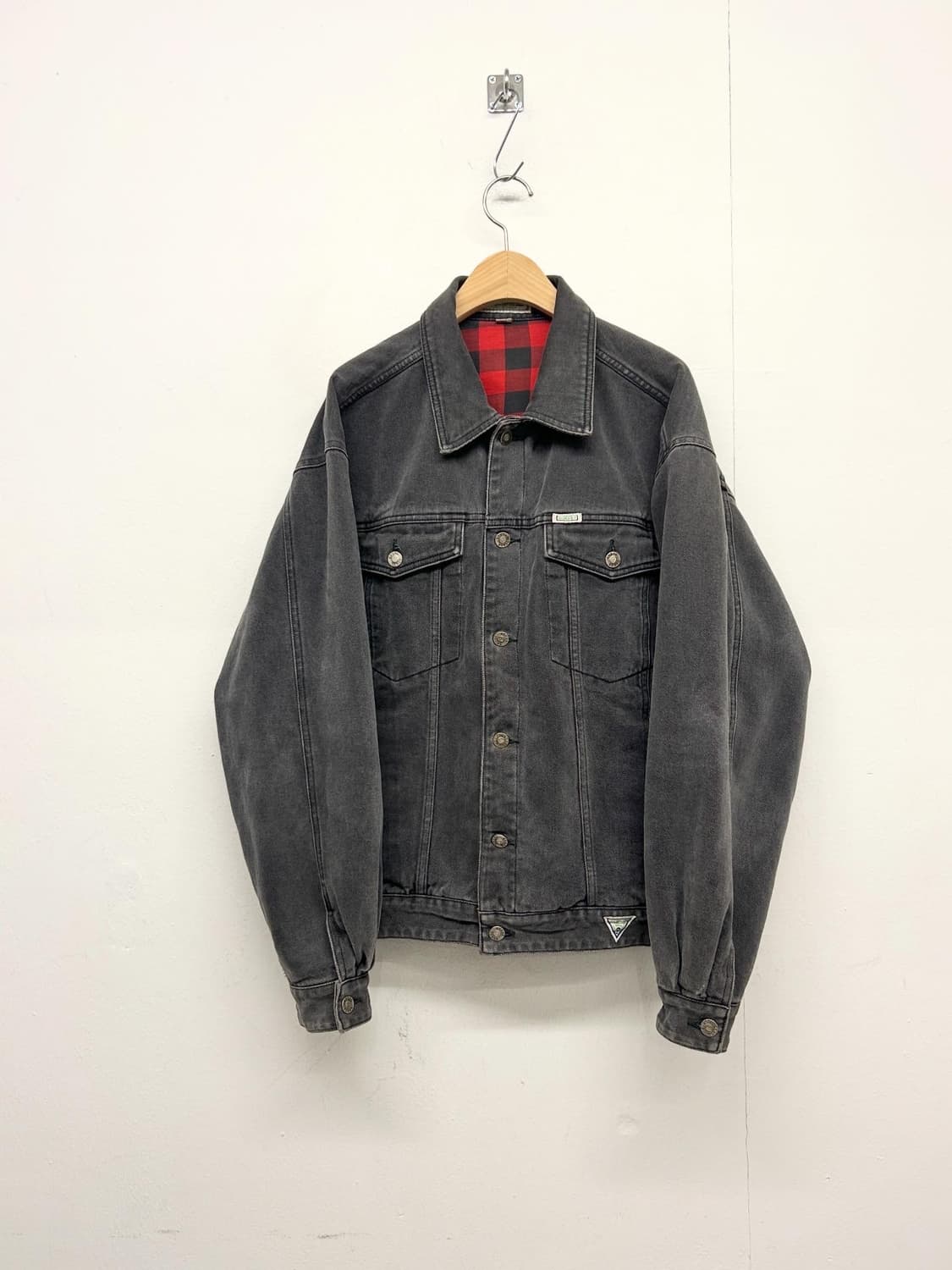 90s 올드 게스 데님 트러커자켓 상품이미지1