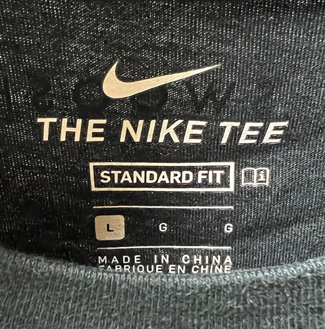 NIKE 나이키 스포츠웨어 스우시 클럽 반팔티 블랙 캐주얼 M 95 상품이미지4