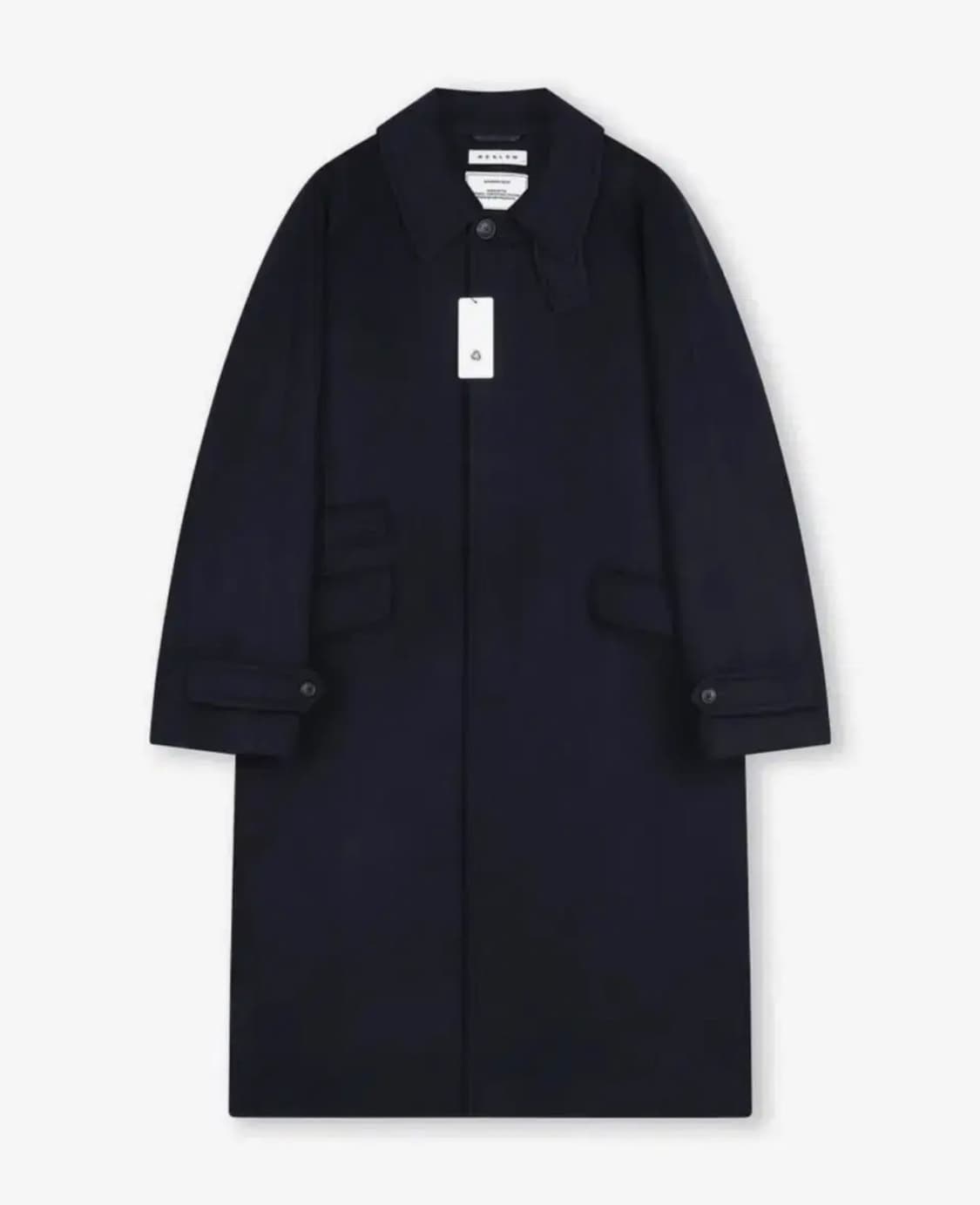 비슬로우 발마칸 코트 네이비 L사이즈 판매 상품이미지1