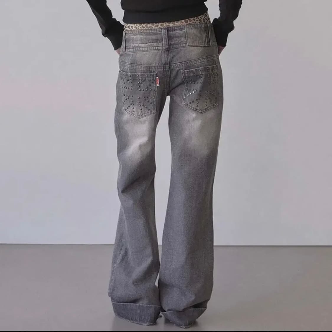 스컬프터 Union Jack Engineered Denim Gray 상품이미지1