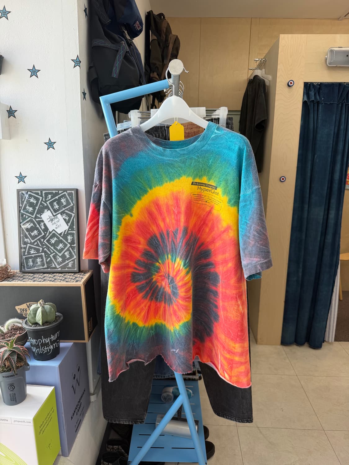 Tie dye cutting Tee 상품이미지1