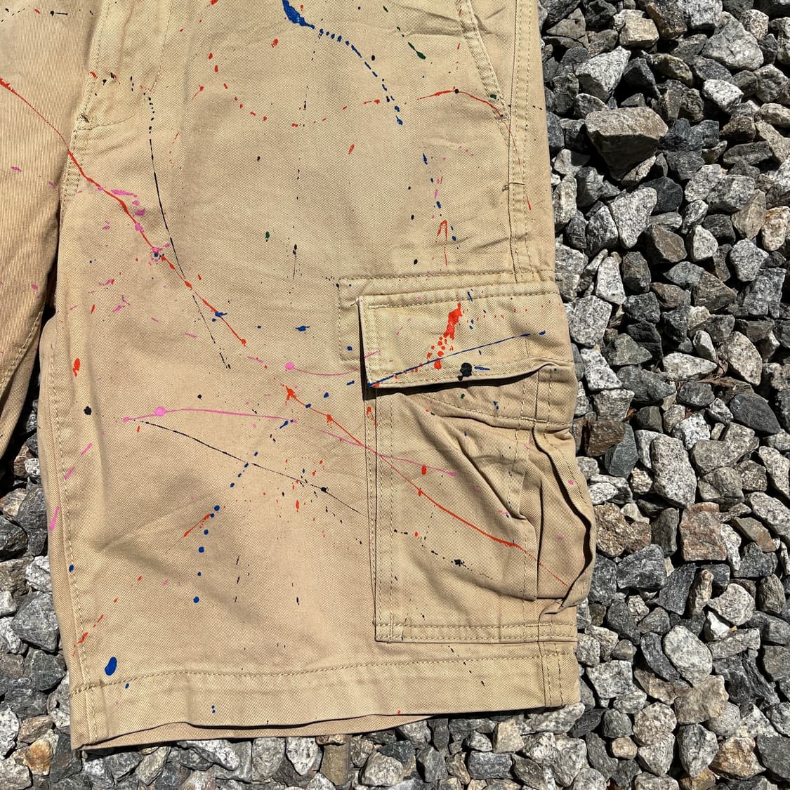 에디바우어 페인팅 카고 팬츠 (실측확인) 상품이미지3