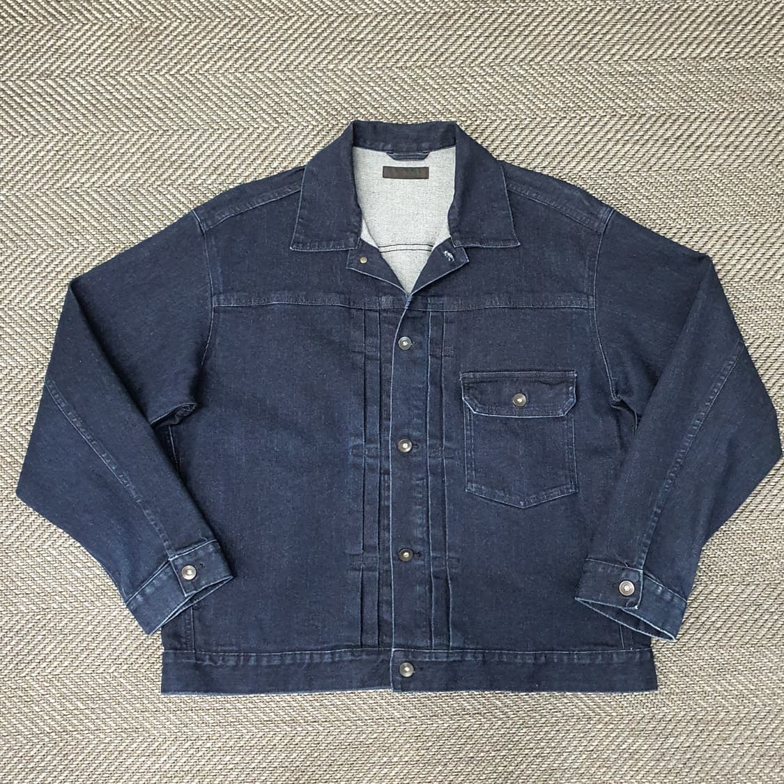 유니클로 데님 청자켓 남자105 상품이미지1