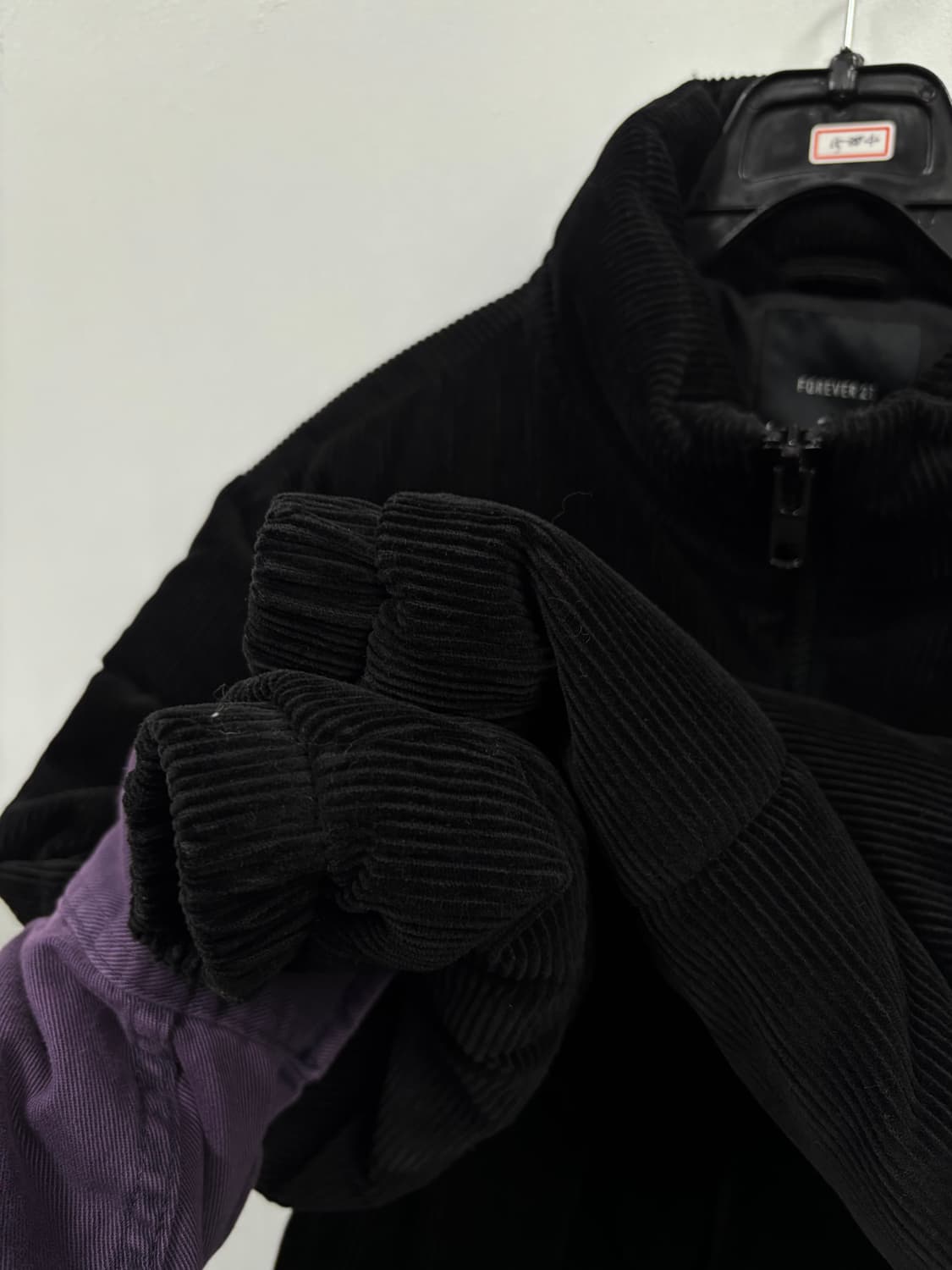 포에버21 코듀로이 숏패딩 상품이미지4