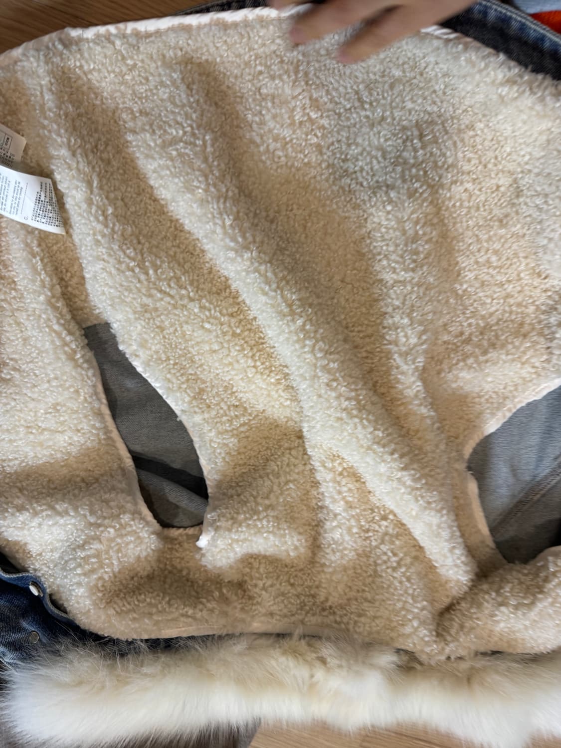 오즈세컨 폭스퍼 데님 베스트 상품이미지8