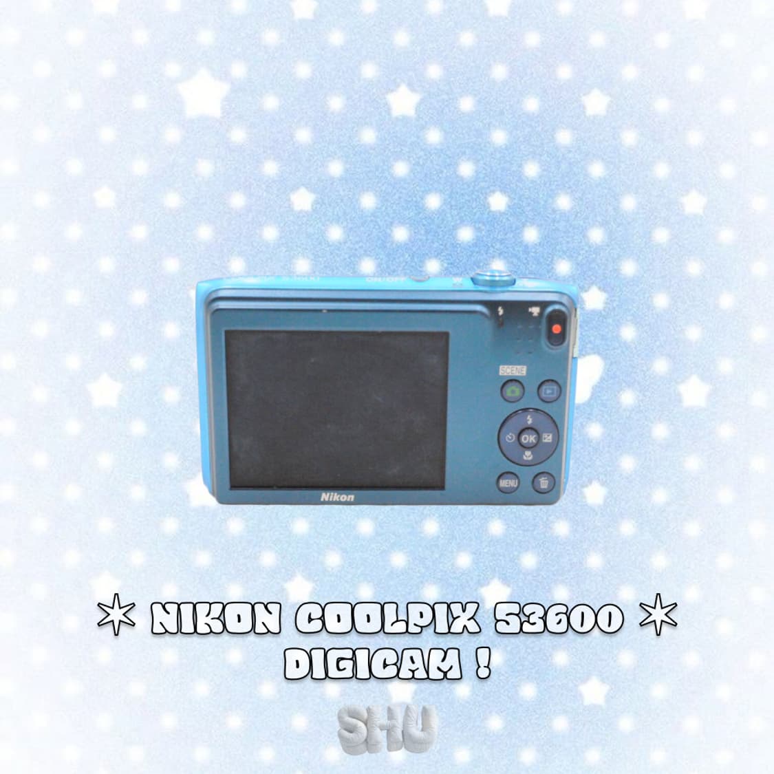 니콘 쿨픽스 S3600  빈티지 디카 블루 상품이미지4