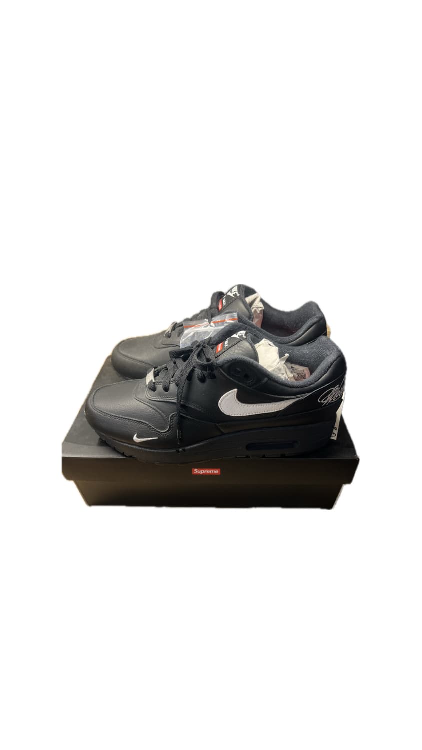 supreme X nike 에어포스 블랙 상품이미지3