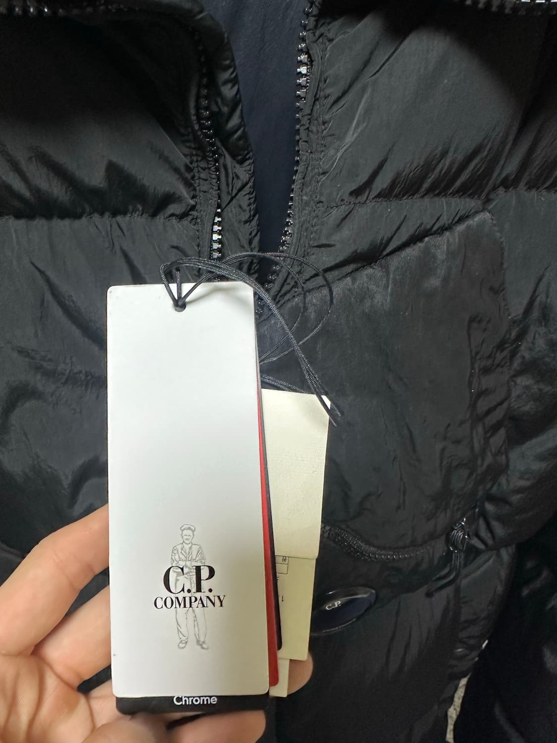 cp컴퍼니 체스트포켓 바라클라바 패딩 L 상품이미지5