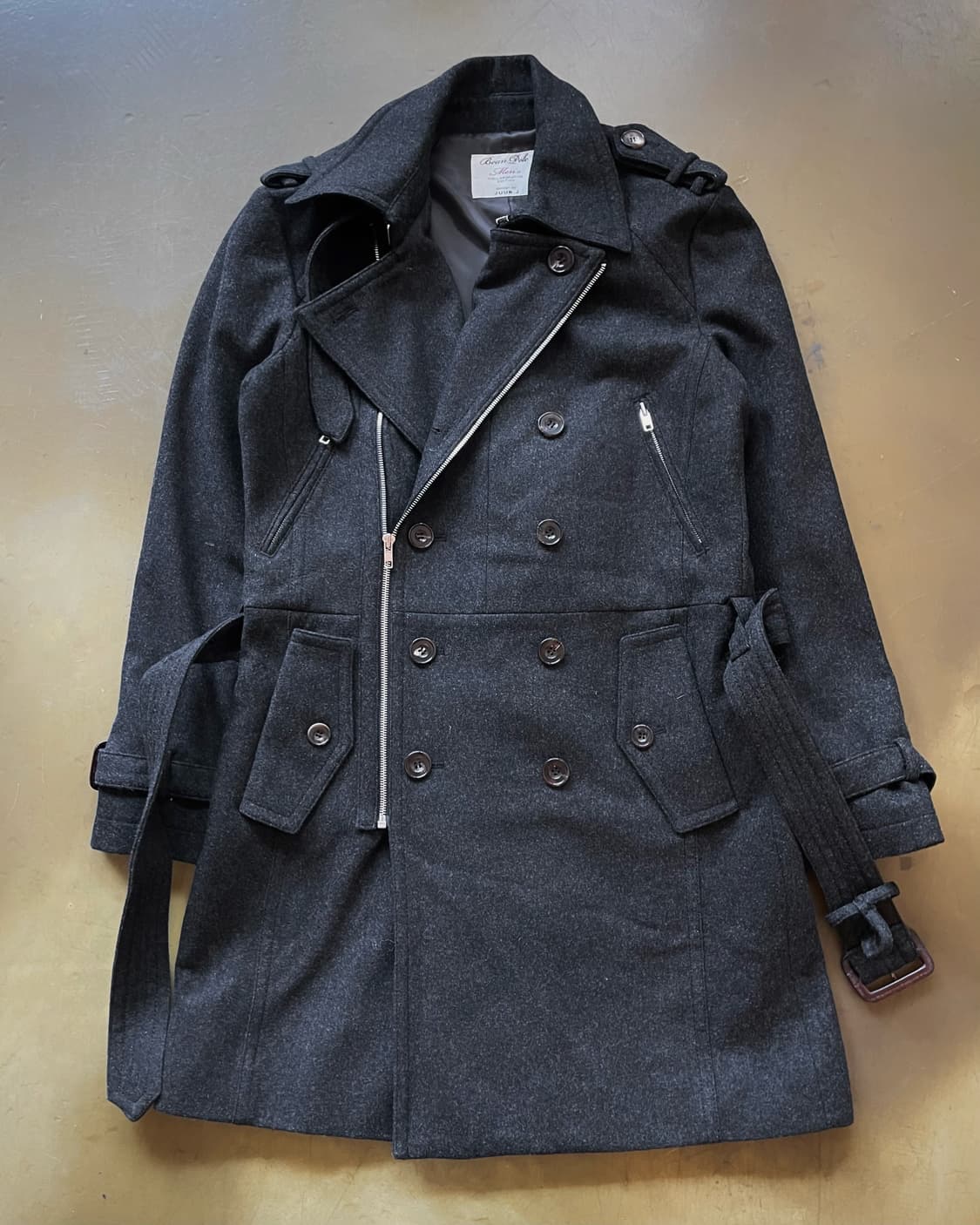 2010年 JUUN. J X Bean Pole Belted Coat 상품이미지3