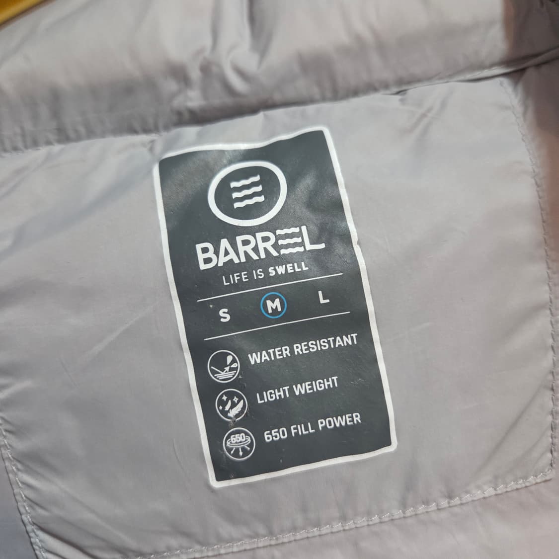 배럴 덕다운 후드 롱 패딩 상품이미지8