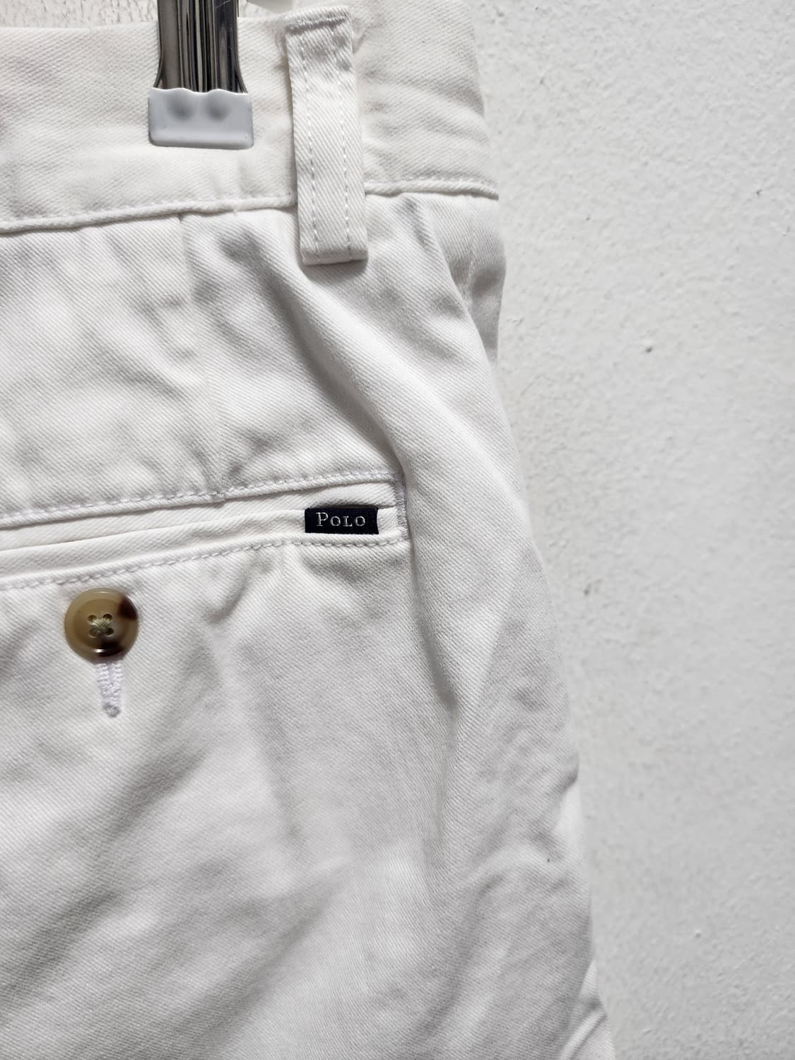 폴로 화이트 클래식핏 반바지  상품이미지4
