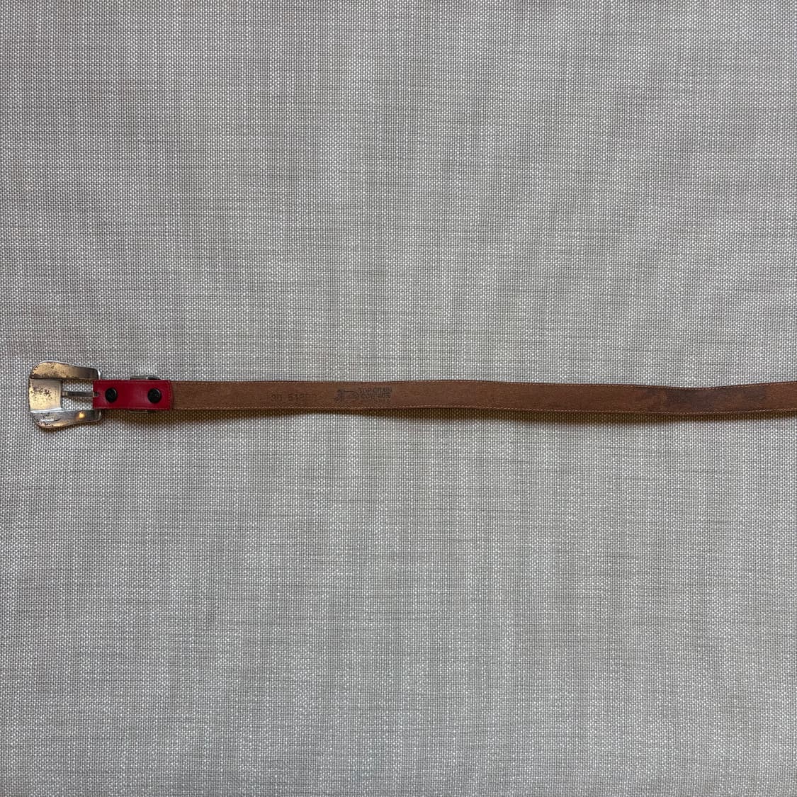 [30-31] 90s USA 탑 그레인 레더 레인저 웨스턴 벨트 상품이미지7