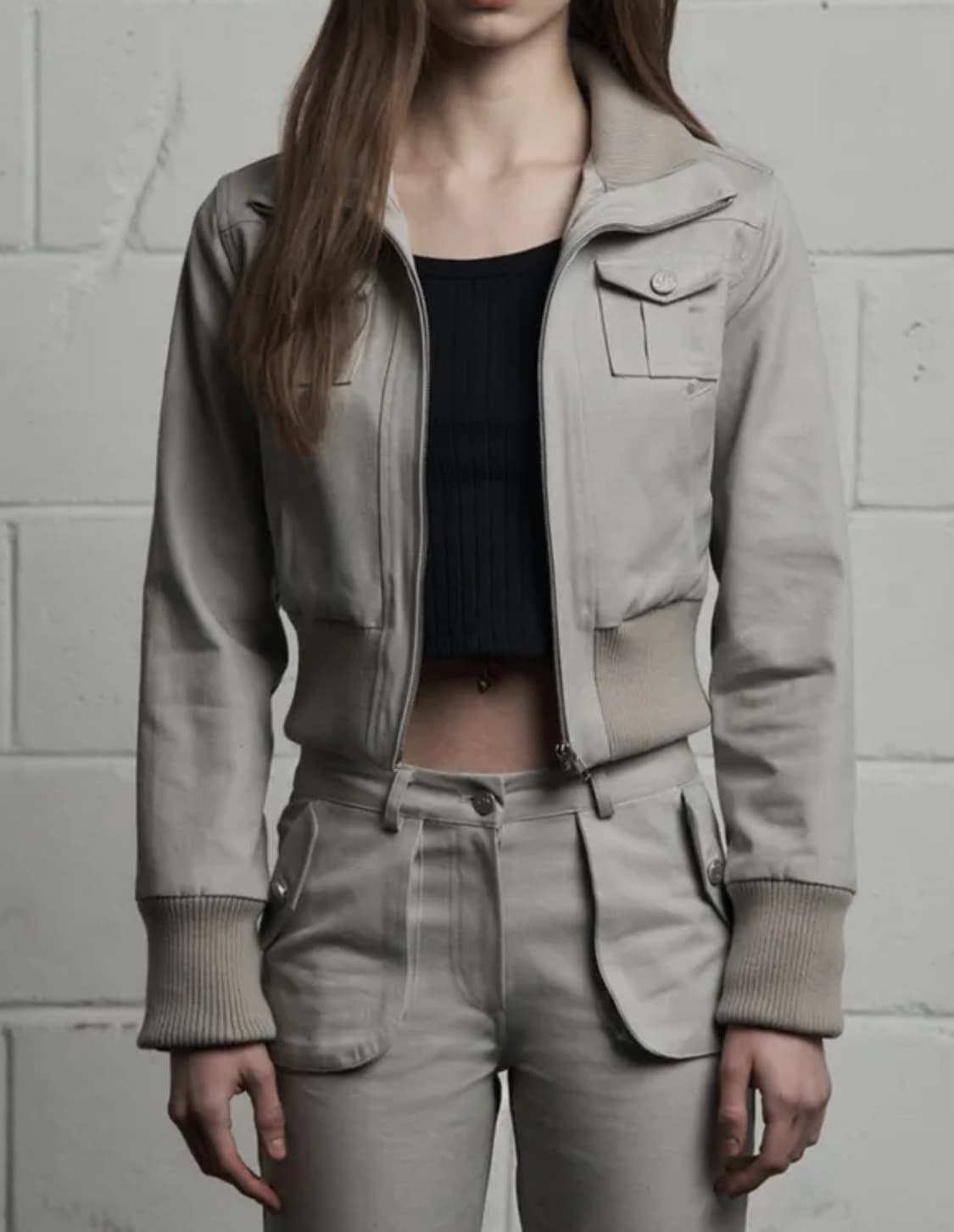 시너진 카고크롭점퍼자켓 판매해요 상품이미지1