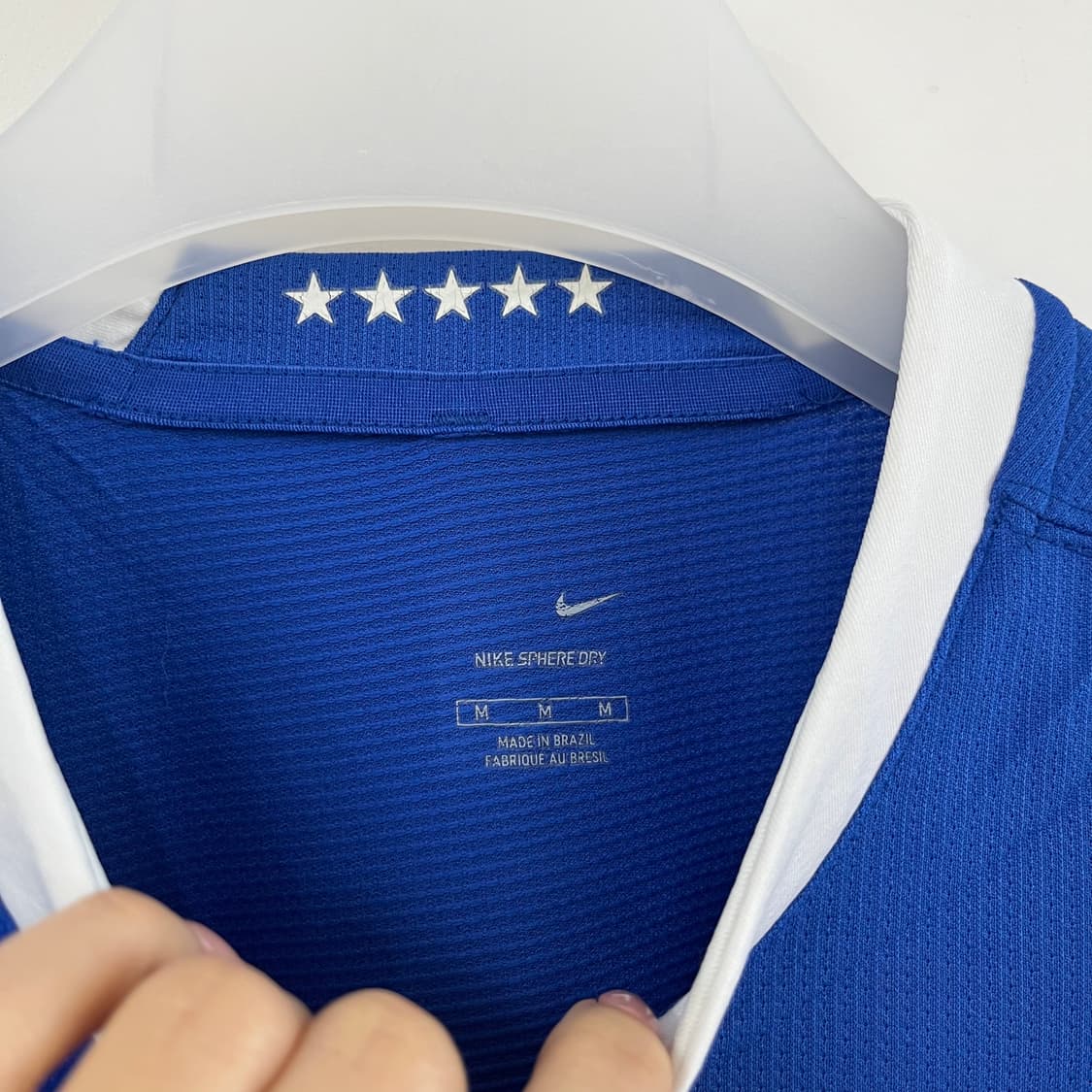 (새상품) 나이키 06-08 브라질 국대 어웨이 반팔 유니폼 상품이미지8