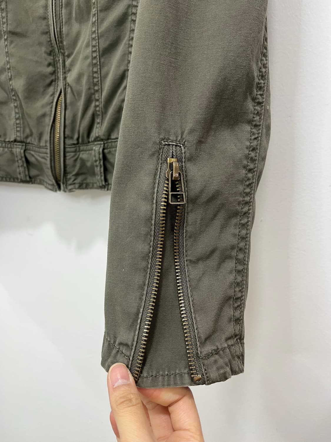 일본 빈티지 Spinash 락펑크 카고 넥버클 집업 자켓 상품이미지7