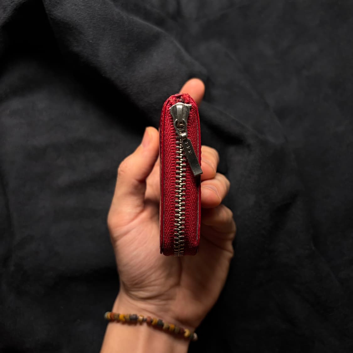 장폴고티에 버건디 레더 카드지갑 상품이미지6