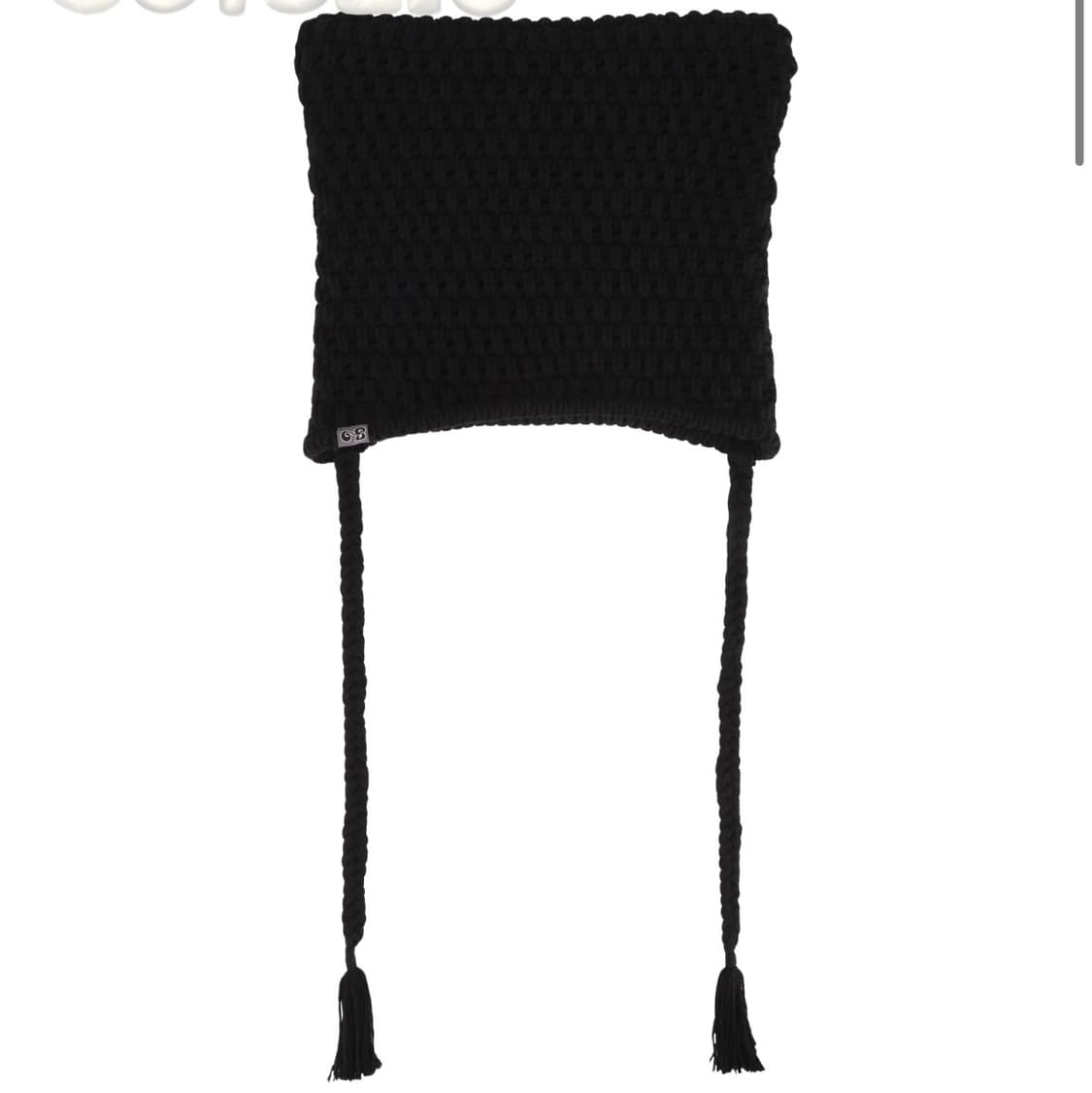 COYSEIO X BLYTHE CAT TWINE BEANIE BLACK 상품이미지1