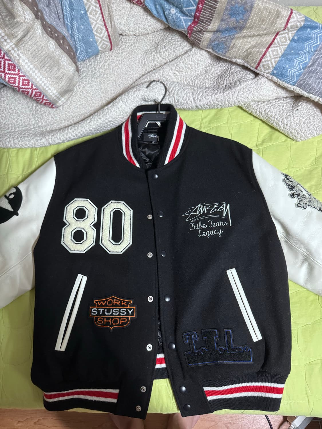 스투시 아워레가시 데님티어스 바시티 상품이미지1