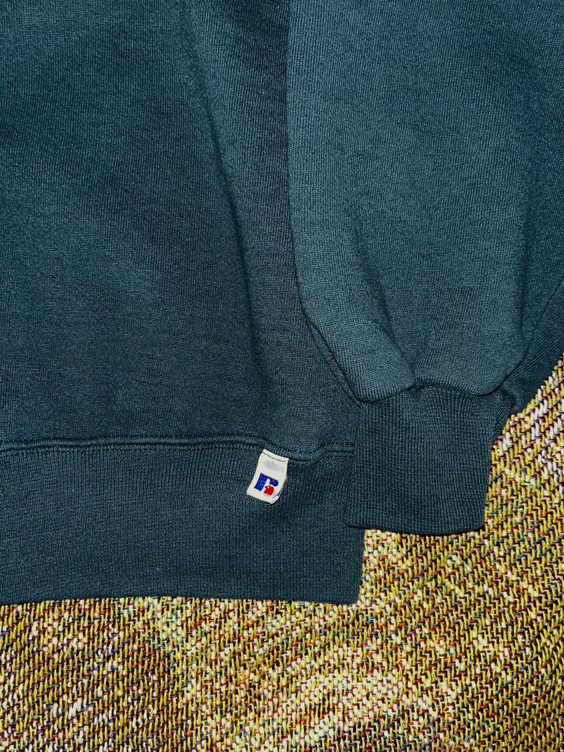 러셀 스웻 made in USA 딥그린 M 판매 상품이미지3