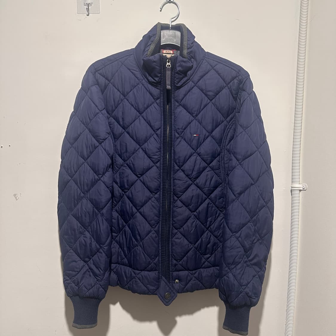 타미힐피거 네이비 퀄팅 자켓 상품이미지1