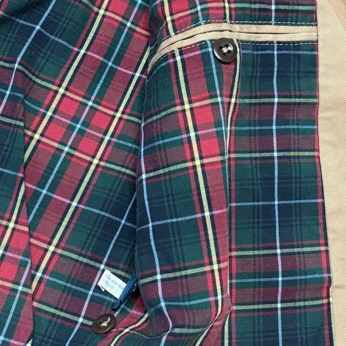 폴로 베이지 베이포트 스윙탑 해링턴 헤링턴 드리즐러 봄버 블루종 자켓 s 상품이미지7