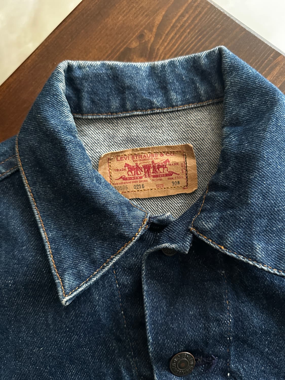 Levi’s 데님 트러커 자켓 70506 made in usa 상품이미지4