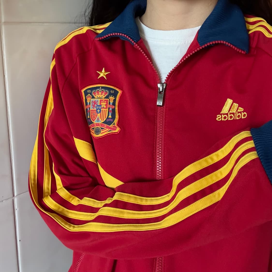 아디다스 스페인 져지 트랙탑 상품이미지1