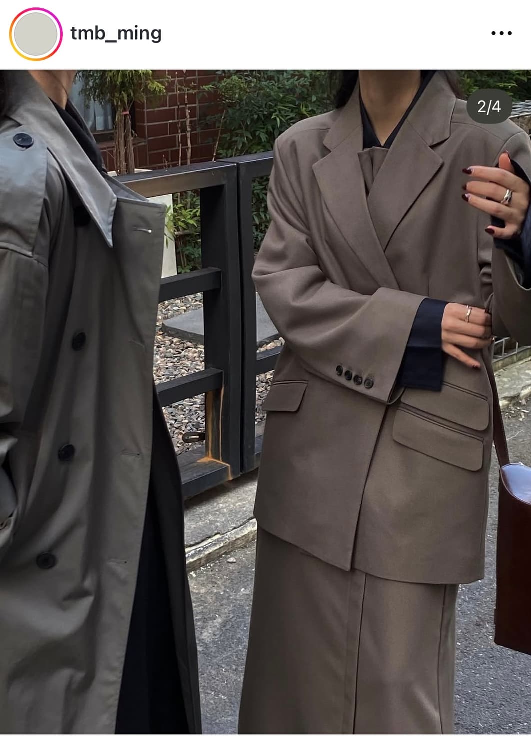 트리밍버드 트윌 셋업 원피스 (새상품) 상품이미지4