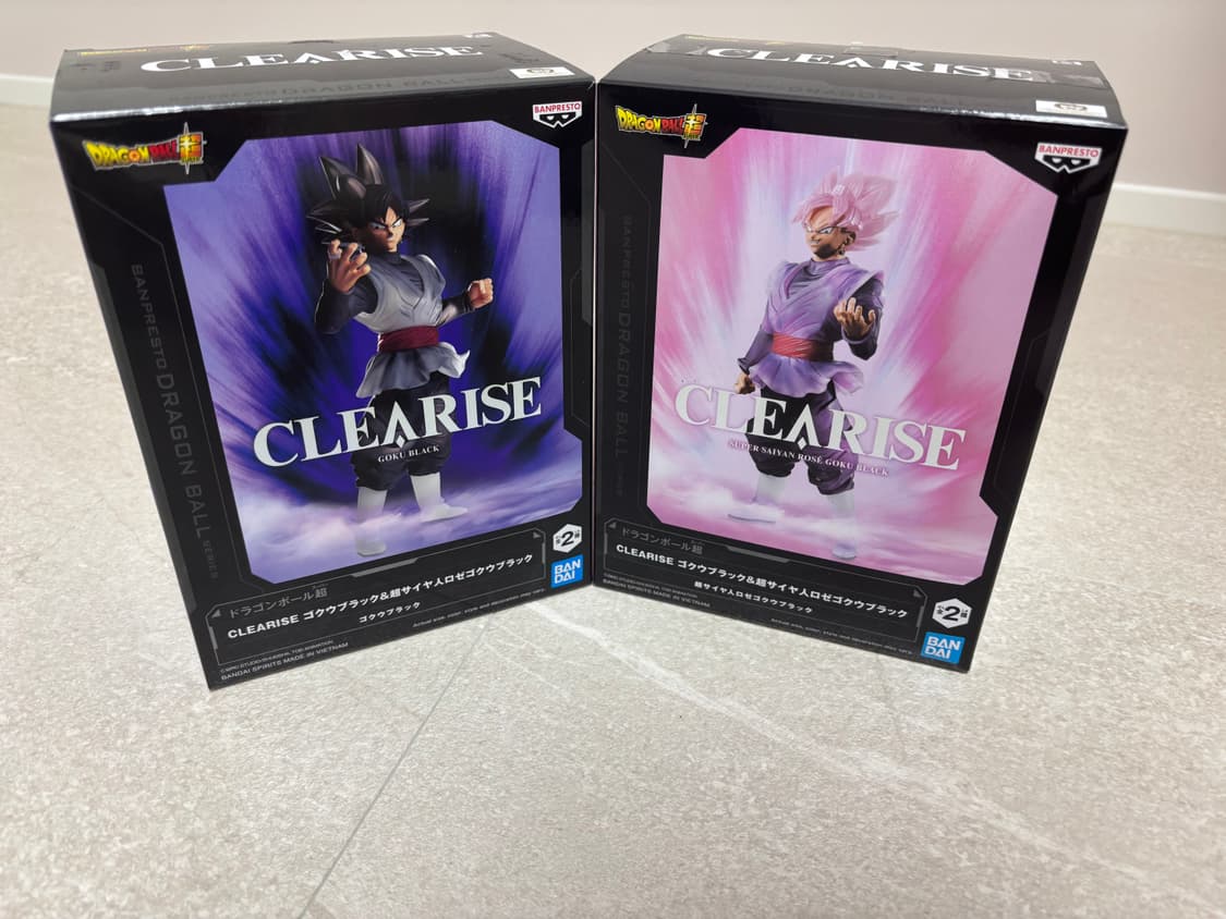 드래곤볼 피규어 - 클리어라이즈 GOKU BLACK 2종 상품이미지1