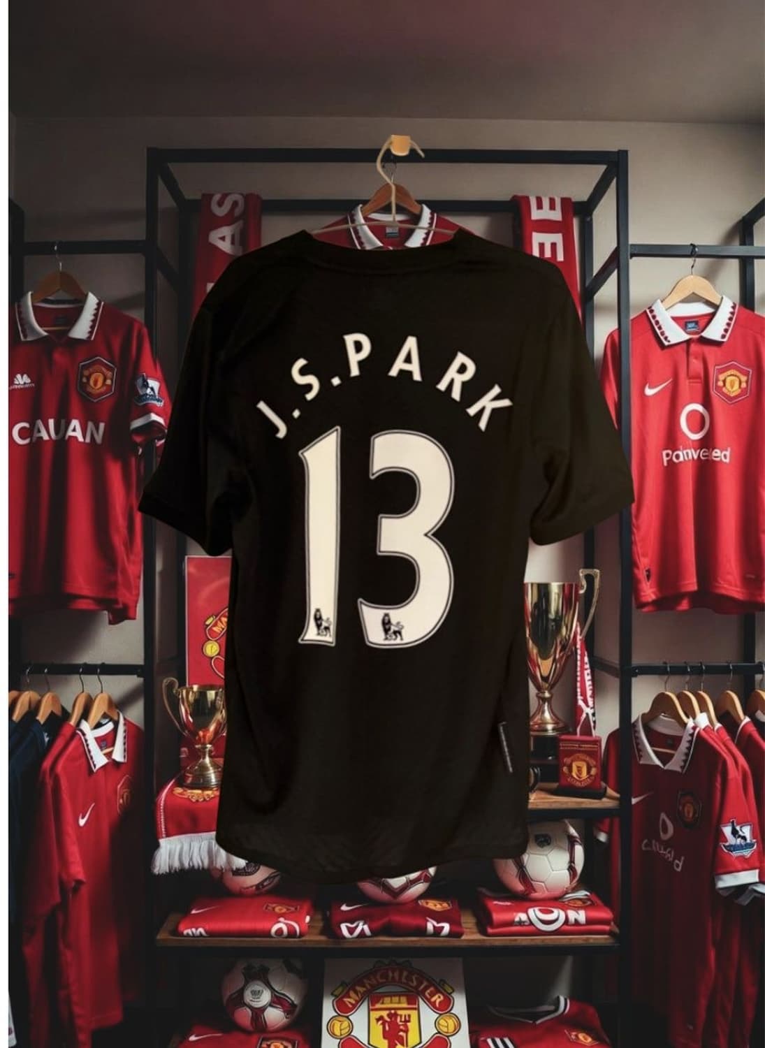 09-10 맨체스터유나이티드 어웨이 박지성 유니폼 정품 상품이미지1