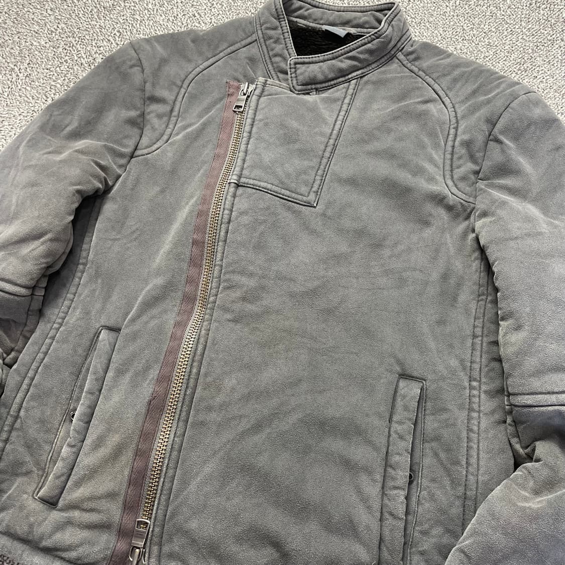 아르마니 익스체인지 쉐르파 라이더 자켓 상품이미지2