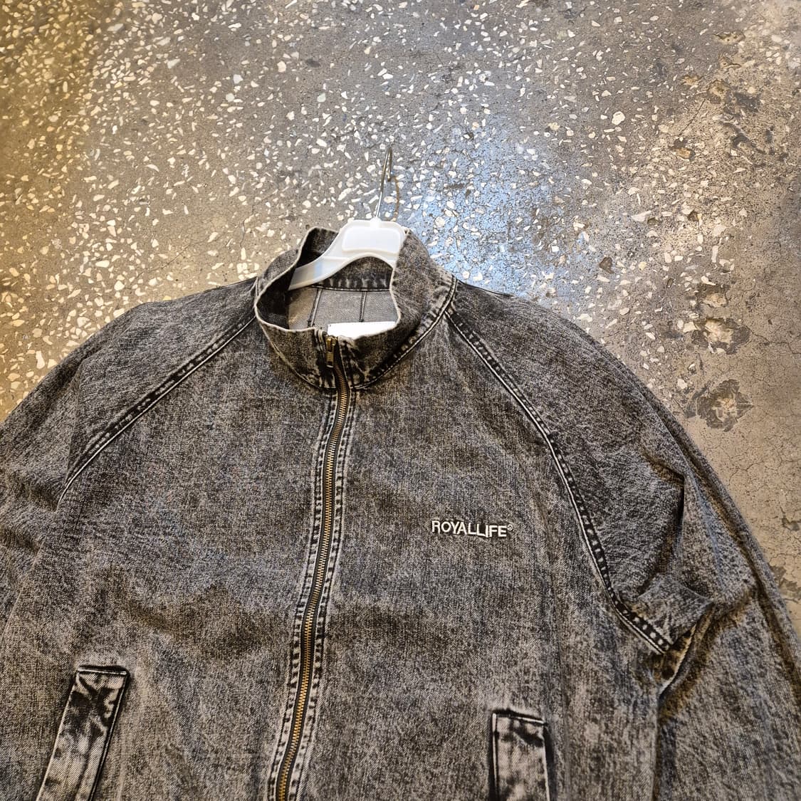 M 피그먼트워싱 블루종 데님자켓  상품이미지5