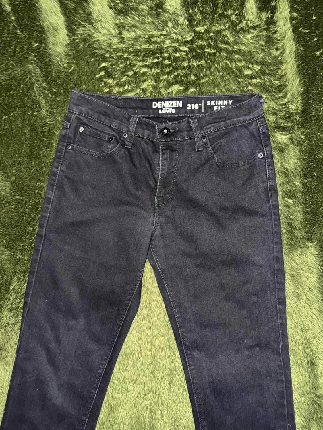 [W30/L30] 리바이스 216 DENIZEN 빈티지 워싱 팬츠 블랙 상품이미지5