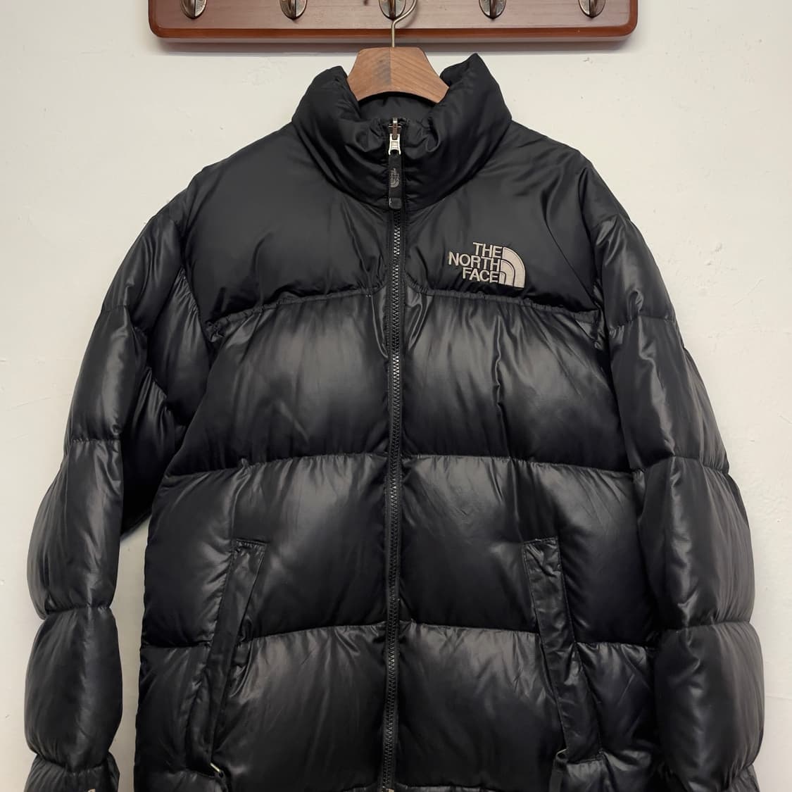 노스페이스 눕시 700 블랙 구스다운 패딩 상품이미지3