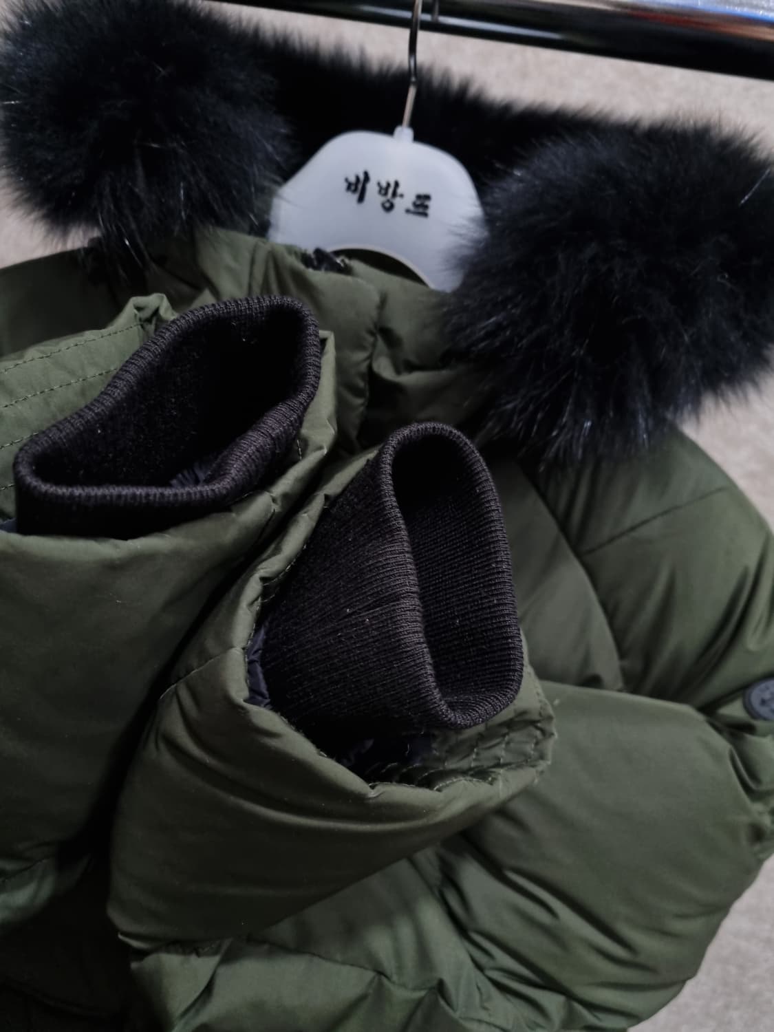 여성 S 데상트 오리털 롱패딩 상품이미지4