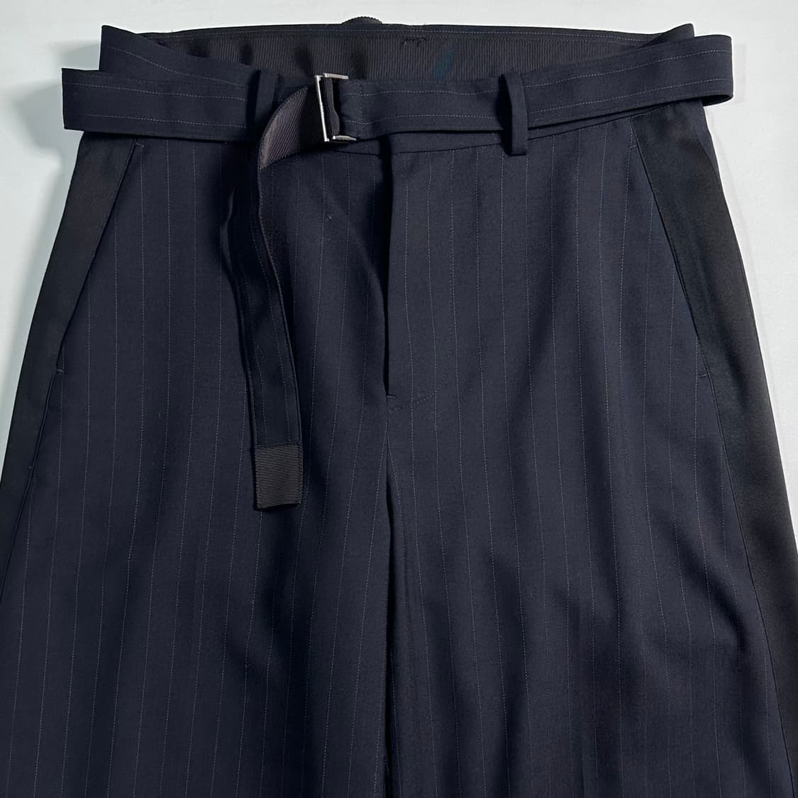 사카이 스트라이프 디테일 와이드 팬츠 상품이미지2