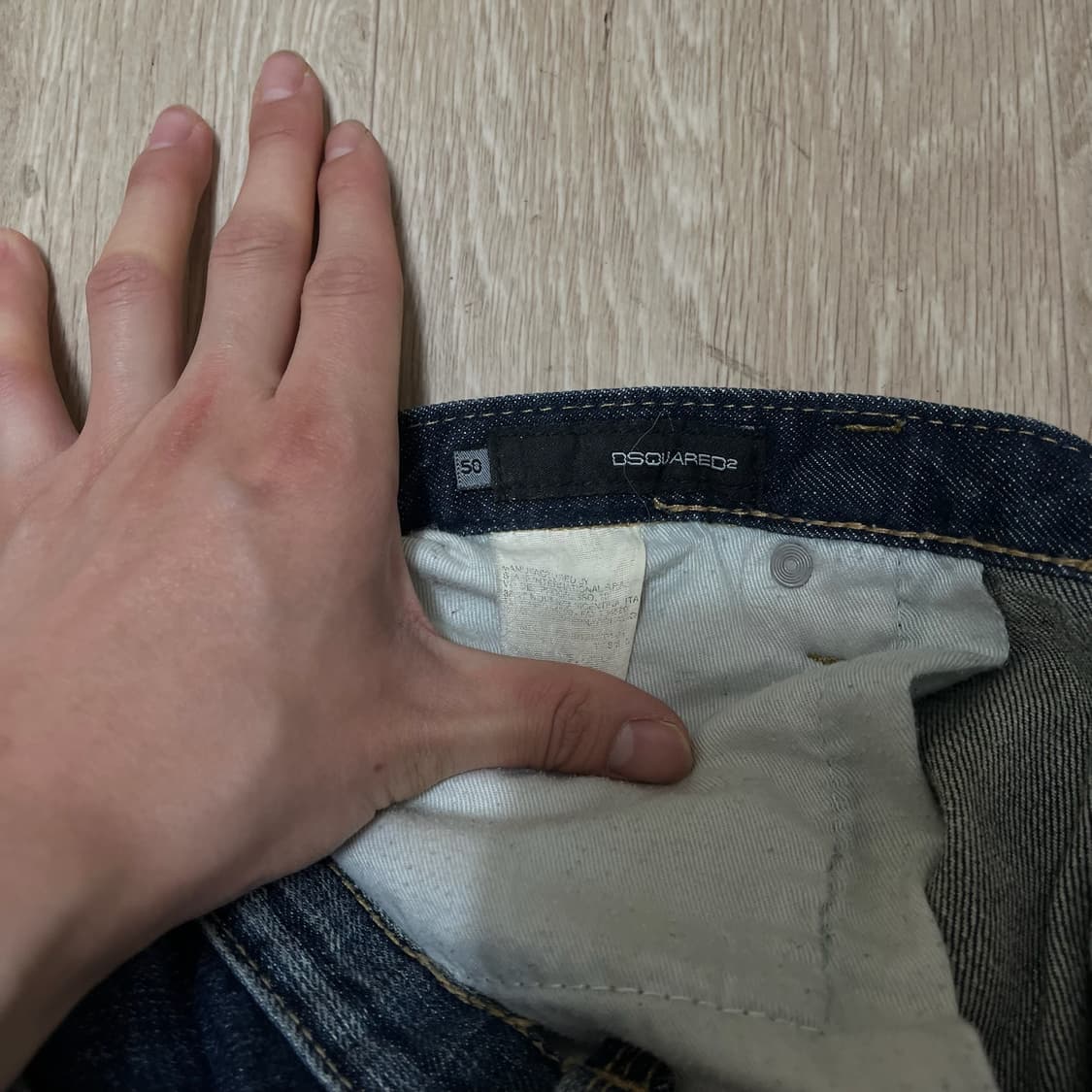 디스퀘어드2 여성 데미지 워싱 데님 청바지 50  상품이미지9