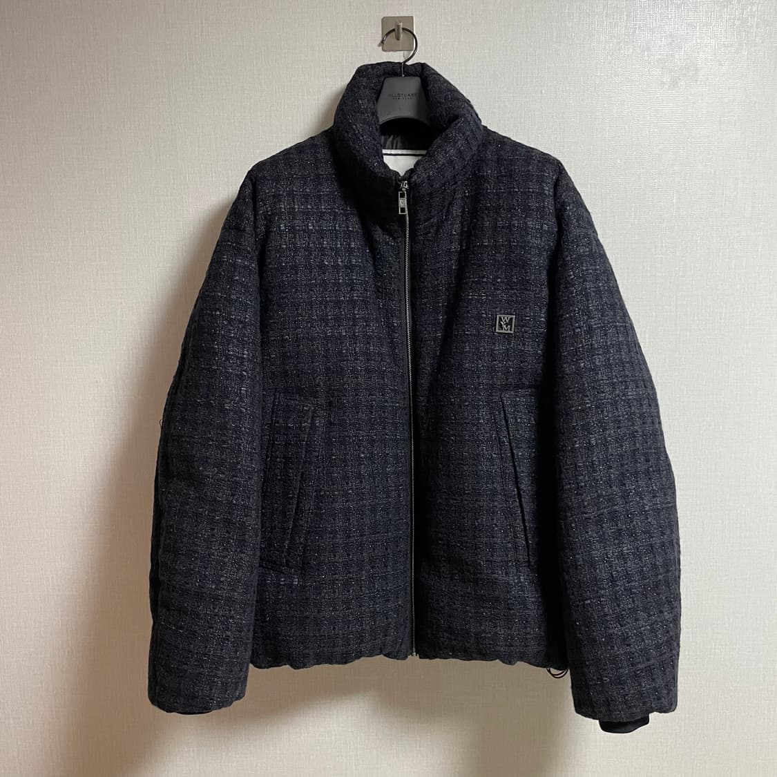 [50]25fw 우영미 트위드 구스다운 패딩 상품이미지1