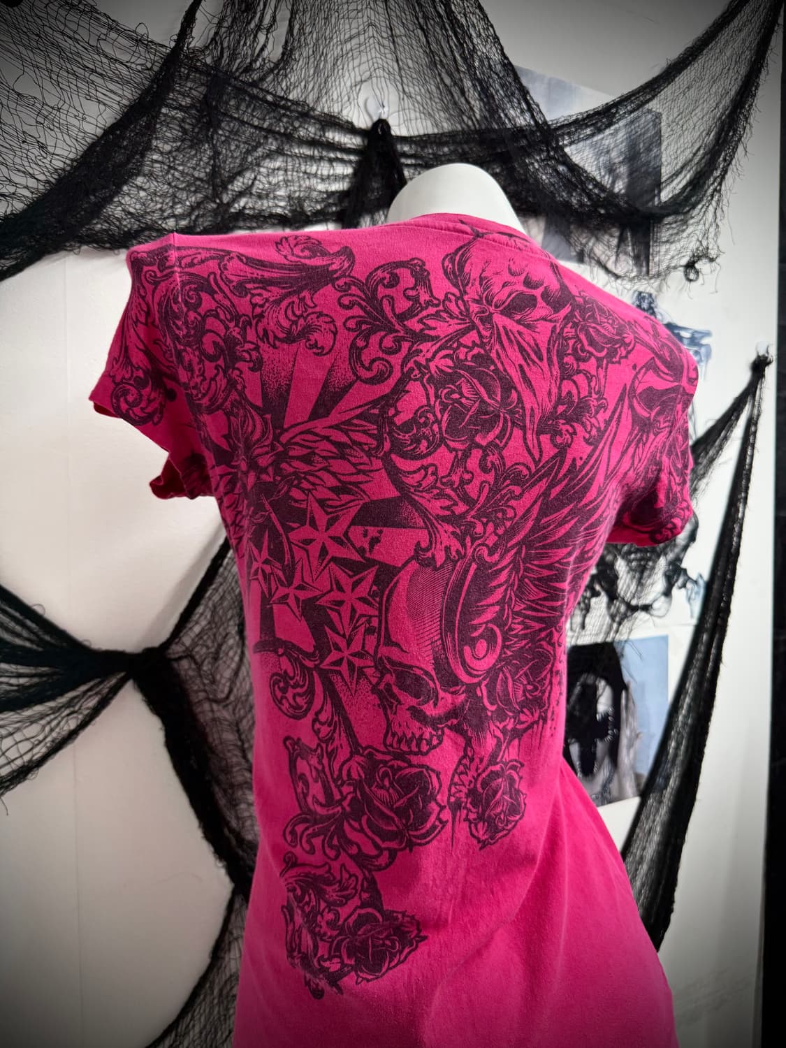 00s skull printing halfsleeve 상품이미지4