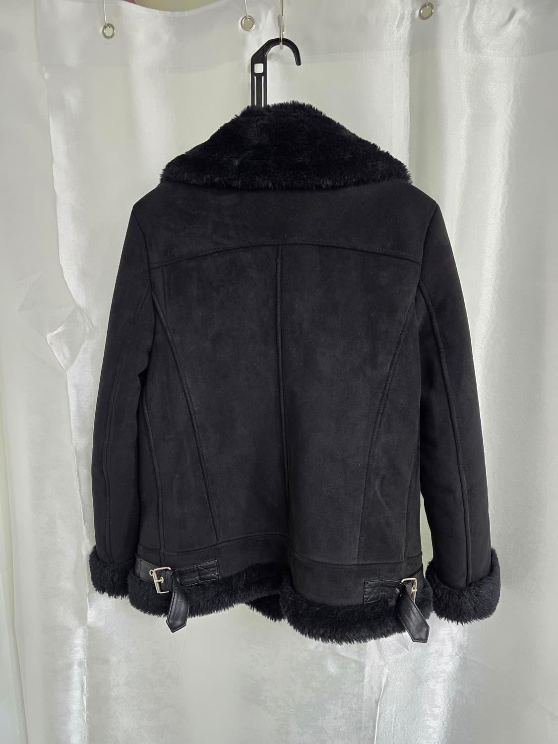 케네스레이디 블랙 무스탕 자켓 (1765) 상품이미지2