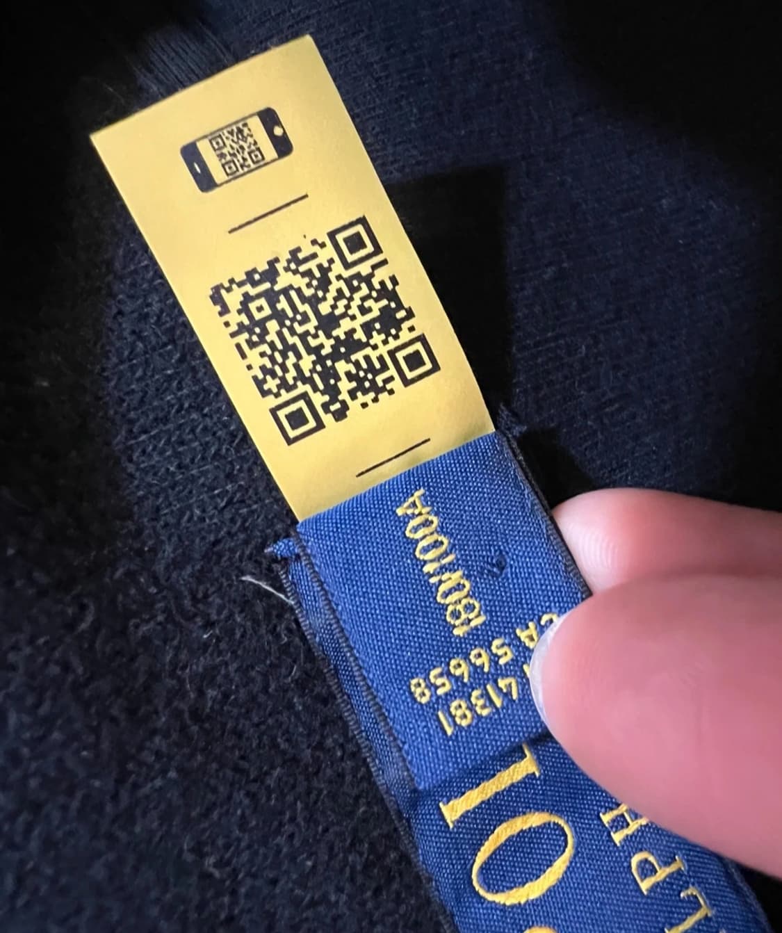 폴로랄프로렌  다크네이비 하프집업티셔츠  상품이미지5