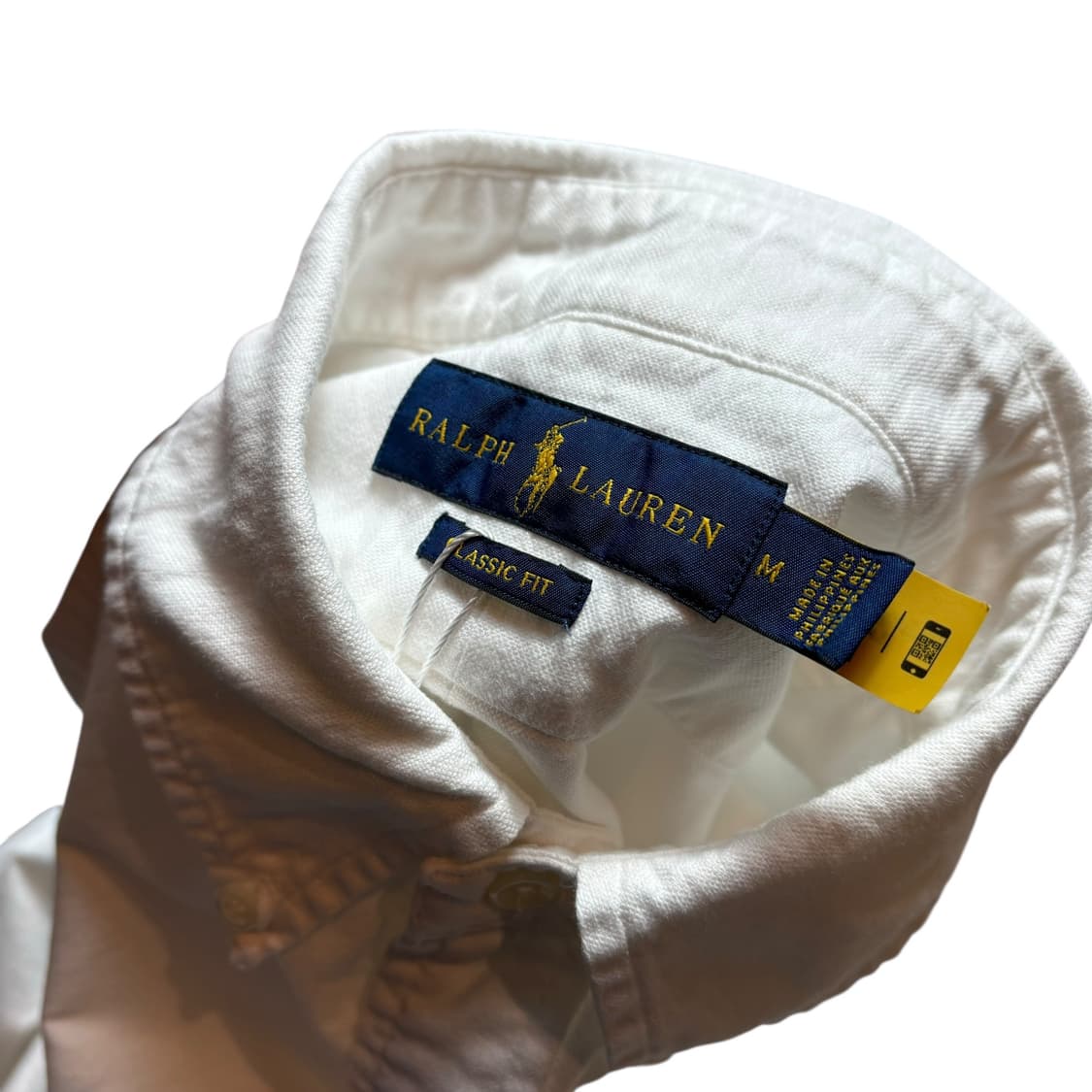 폴로 옥스퍼드면 화이트 셔츠 상품이미지4