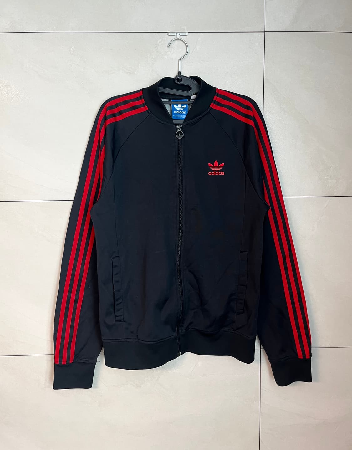 아디다스 파이어버드 대장 검,빨 져지 (105)  상품이미지1