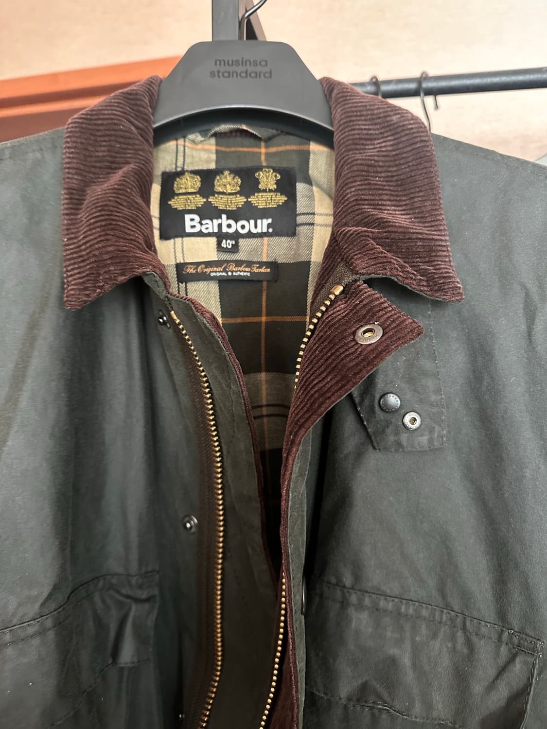 (40)바버 캡틴 선샤인 트레블러 코트 상품이미지2