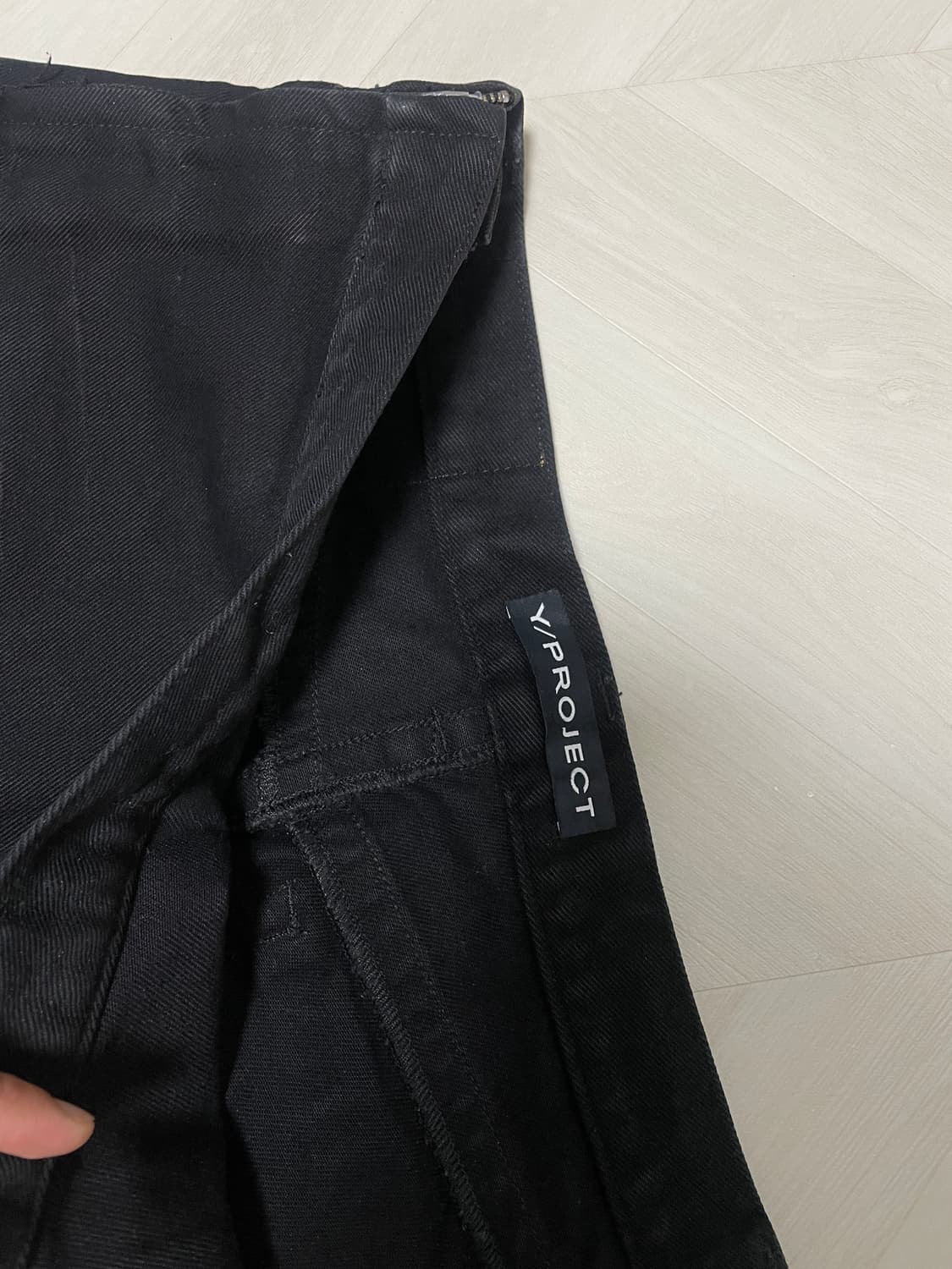 [31] Y/project souffle Jeans (Black) 상품이미지5
