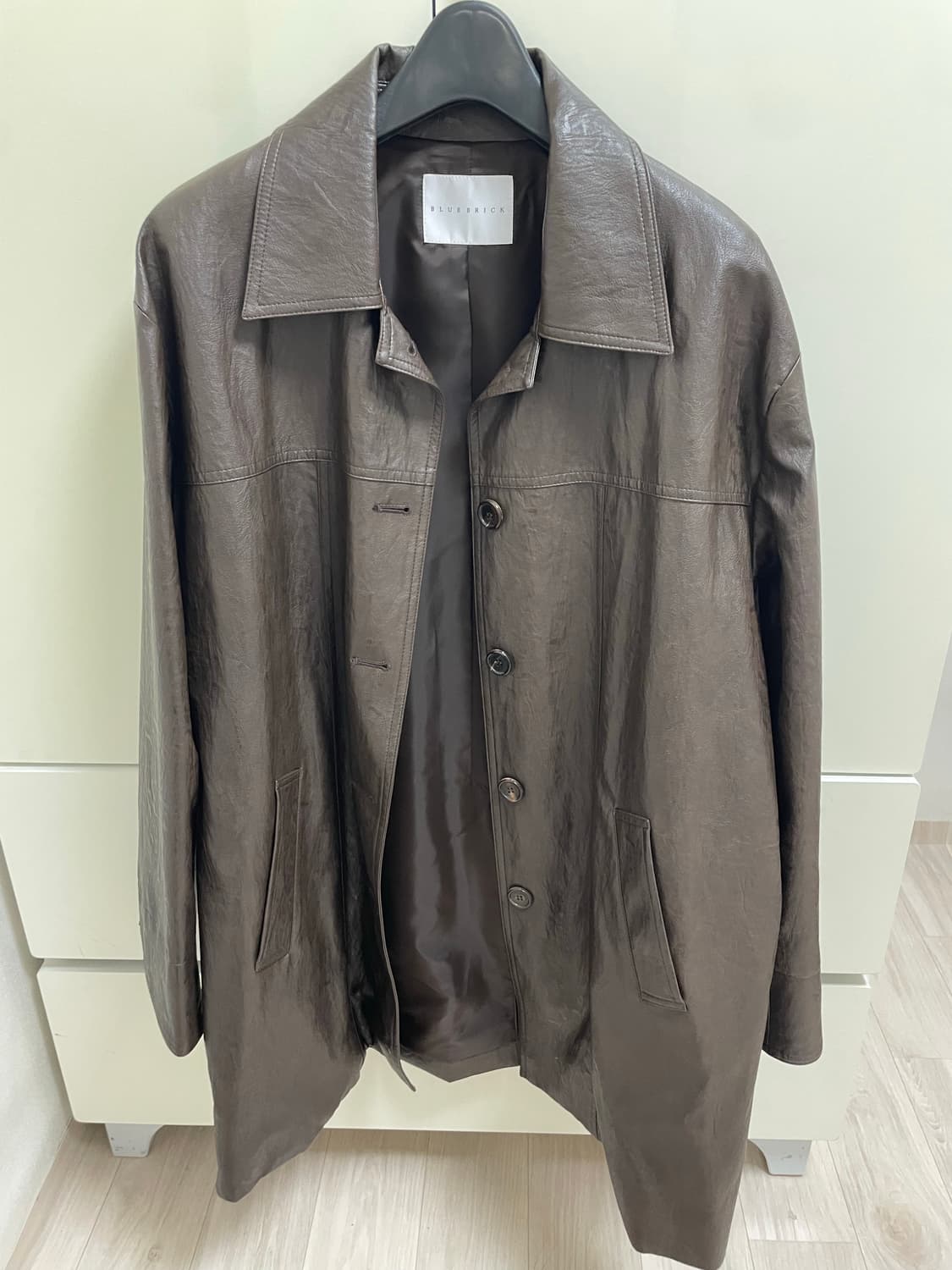 블루브릭 에코 가죽 자켓 상품이미지1