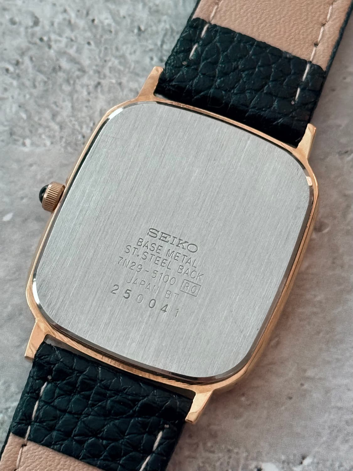 Seiko 세이코 스노우 플래이크 스퀘어 쿼츠 상품이미지6
