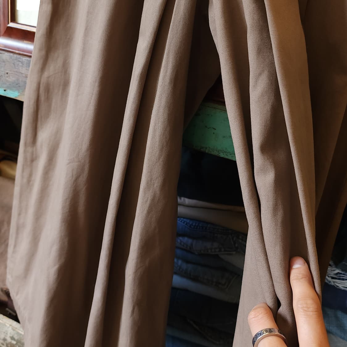 90s 폴로 컨트리 여성용 웨스턴 와이드 팬츠 치마바지 7 상품이미지7